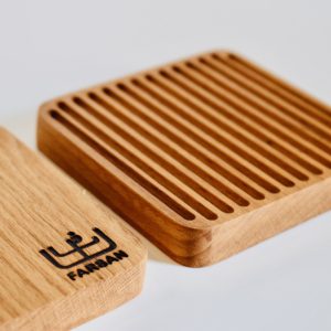 زیرلیوانی چوبی کد z3